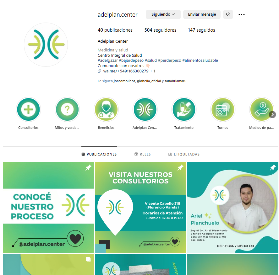 Comunicación Digital — AdelPlan Center