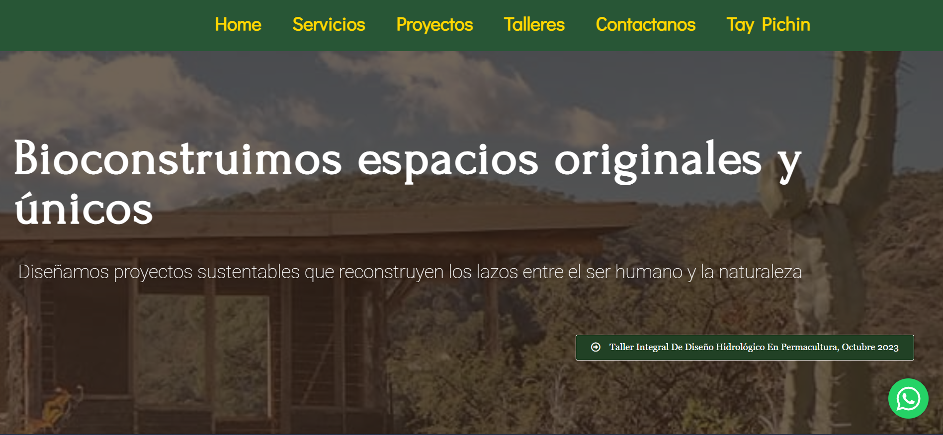 Web Institucional — Arte y Tierra