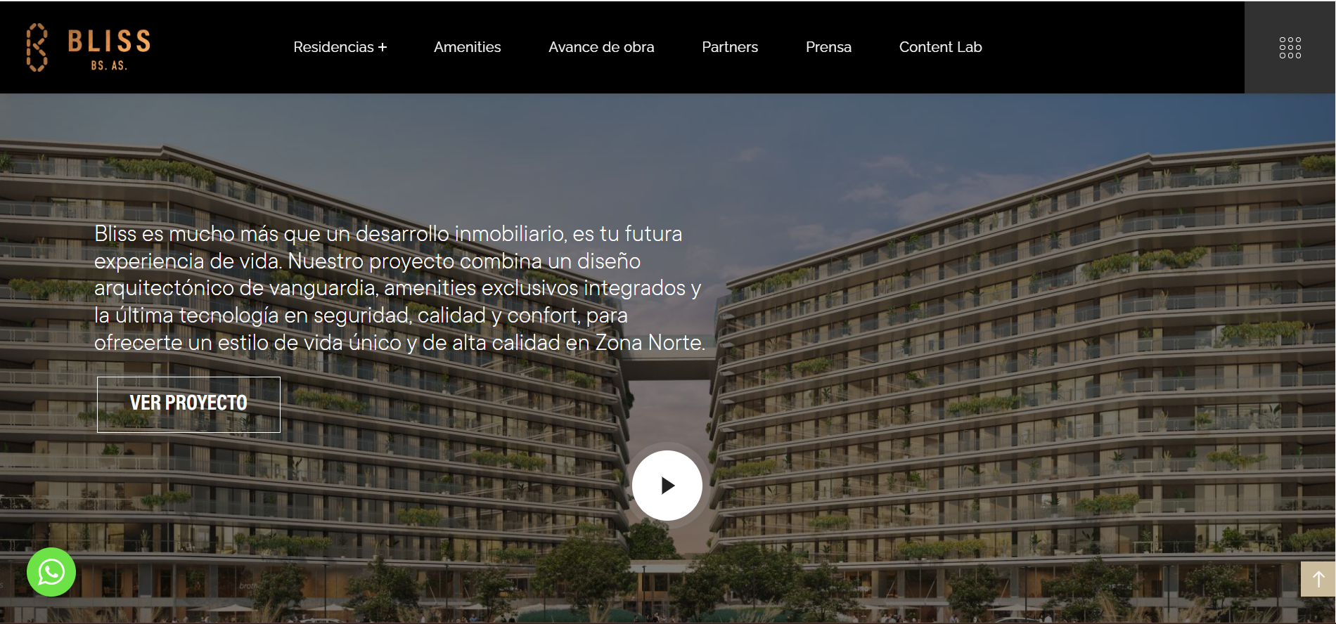 Web estilo ZonaProp — Bliss Propiedades
